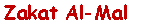 Text Box: Zakat Al-Mal